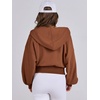 image:imageANRABESS Womens Zip Up Hoodie Cropped Sweatshirt  Soft Comfy Casual Jacket Workout amp Daily Wear Cute Y2K Clothes Fall Spring Transition OutfitsCaramel