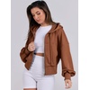 image:imageANRABESS Womens Zip Up Hoodie Cropped Sweatshirt  Soft Comfy Casual Jacket Workout amp Daily Wear Cute Y2K Clothes Fall Spring Transition OutfitsCaramel