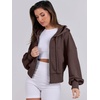 image:imageANRABESS Womens Zip Up Hoodie Cropped Sweatshirt  Soft Comfy Casual Jacket Workout amp Daily Wear Cute Y2K Clothes Fall Spring Transition OutfitsCoffee