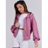 image:imageANRABESS Womens Zip Up Hoodie Cropped Sweatshirt  Soft Comfy Casual Jacket Workout amp Daily Wear Cute Y2K Clothes Fall Spring Transition OutfitsHot Pink