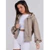 image:imageANRABESS Womens Zip Up Hoodie Cropped Sweatshirt  Soft Comfy Casual Jacket Workout amp Daily Wear Cute Y2K Clothes Fall Spring Transition OutfitsKhaki