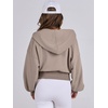 image:imageANRABESS Womens Zip Up Hoodie Cropped Sweatshirt  Soft Comfy Casual Jacket Workout amp Daily Wear Cute Y2K Clothes Fall Spring Transition OutfitsKhaki