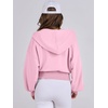 image:imageANRABESS Womens Zip Up Hoodie Cropped Sweatshirt  Soft Comfy Casual Jacket Workout amp Daily Wear Cute Y2K Clothes Fall Spring Transition OutfitsPink