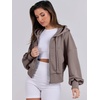 image:imageANRABESS Womens Zip Up Hoodie Cropped Sweatshirt  Soft Comfy Casual Jacket Workout amp Daily Wear Cute Y2K Clothes Fall Spring Transition OutfitsTaupe