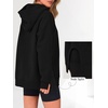 image:imageANRABESS Hoodies for Women Oversized Long Sleeve Sweatshirts  Raglan Sleeve Side Slit Pullover Tops Cozy Soft Warm Casual Y2K Teen Girls Clothes Fall Winter Fashion OutfitsBlack