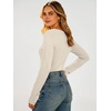 image:imageANRABESS Women Henley Button Thermal Tops Long Sleeve Shirt  Warm Fleece Undershirts Soft Comfy Cozy Cute Basic Tees Fall Winter Casual Daily Layer OutfitsBeige