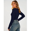image:imageANRABESS Women Henley Button Thermal Tops Long Sleeve Shirt  Warm Fleece Undershirts Soft Comfy Cozy Cute Basic Tees Fall Winter Casual Daily Layer OutfitsNavy Blue