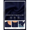 image:imageANRABESS Women Henley Button Thermal Tops Long Sleeve Shirt  Warm Fleece Undershirts Soft Comfy Cozy Cute Basic Tees Fall Winter Casual Daily Layer OutfitsNavy Blue