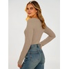 image:imageANRABESS Women Henley Button Thermal Tops Long Sleeve Shirt  Warm Fleece Undershirts Soft Comfy Cozy Cute Basic Tees Fall Winter Casual Daily Layer OutfitsKhaki