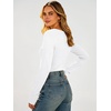 image:imageANRABESS Women Henley Button Thermal Tops Long Sleeve Shirt  Warm Fleece Undershirts Soft Comfy Cozy Cute Basic Tees Fall Winter Casual Daily Layer OutfitsWhite