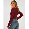 image:imageANRABESS Women Henley Button Thermal Tops Long Sleeve Shirt  Warm Fleece Undershirts Soft Comfy Cozy Cute Basic Tees Fall Winter Casual Daily Layer OutfitsRed