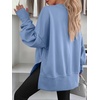 image:imageANRABESS Women Oversized Sweatshirts Thumbhole Long Sleeve Hoodies Shirts 2026 Fall Side Slit Pullover Top Teen Y2k OutfitsBlue