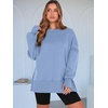 image:imageANRABESS Women Oversized Sweatshirts Thumbhole Long Sleeve Hoodies Shirts 2026 Fall Side Slit Pullover Top Teen Y2k OutfitsBlue