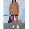 image:imageANRABESS Women Oversized Sweatshirts Thumbhole Long Sleeve Hoodies Shirts 2026 Fall Side Slit Pullover Top Teen Y2k OutfitsCaramel