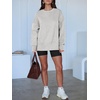 image:imageANRABESS Women Oversized Sweatshirts Thumbhole Long Sleeve Hoodies Shirts 2026 Fall Side Slit Pullover Top Teen Y2k OutfitsGrey