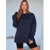 image:imageANRABESS Women Oversized Sweatshirts Thumbhole Long Sleeve Hoodies Shirts 2026 Fall Side Slit Pullover Top Teen Y2k OutfitsNavy Blue