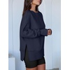 image:imageANRABESS Women Oversized Sweatshirts Thumbhole Long Sleeve Hoodies Shirts 2026 Fall Side Slit Pullover Top Teen Y2k OutfitsNavy Blue