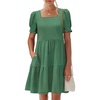 Light Green Orange Striped