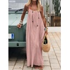 image:imageANRABESS Womens Spaghetti Strap Backless Cami Maxi Dresses  Loose Flowy Long SundressLightweight CozyLounge House Beach Vacation OutfitsCasualSummer Spring ClothesPink