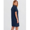 image:imageANRABESS Womens Summer Shirt Dresses  Lightweight Breathable Short Sleeve Button Polo Collar Tshirt Dress Daily Beach Work Outfits Spring Fall ClothesNavy Blue