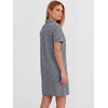image:imageANRABESS Womens Summer Shirt Dresses  Lightweight Breathable Short Sleeve Button Polo Collar Tshirt Dress Daily Beach Work Outfits Spring Fall ClothesNavy Blue White Plaid