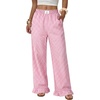 Pink White Plaid