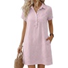 Pink White Stripe