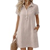 Light Brown White Stripe