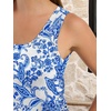 image:imageANRABESS Summer Dresses for Women 2026 Sleeveless Square Neck Maxi Beach Sundress Loose Fit Casual Vacation Tank DressBlue Cashew Floral