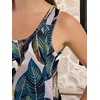 image:imageANRABESS Summer Dresses for Women 2026 Sleeveless Square Neck Maxi Beach Sundress Loose Fit Casual Vacation Tank DressLeaf Printed