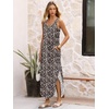 image:imageANRABESS Summer Dresses for Women 2026 Sleeveless Square Neck Maxi Beach Sundress Loose Fit Casual Vacation Tank DressLeopard