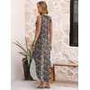 image:imageANRABESS Summer Dresses for Women 2026 Sleeveless Square Neck Maxi Beach Sundress Loose Fit Casual Vacation Tank DressLeopard
