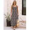 image:imageANRABESS Summer Dresses for Women 2026 Sleeveless Square Neck Maxi Beach Sundress Loose Fit Casual Vacation Tank DressLeopard