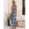 image:imageANRABESS Summer Dresses for Women 2026 Sleeveless Square Neck Maxi Beach Sundress Loose Fit Casual Vacation Tank DressNavy White Leaf Floral