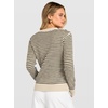 image:imageANRABESS Women Long Sleeve Striped Sweater Top  Crochet Knit Crew Neck Pullover Comfy Soft Clothing Casual Daily Wear Work Travel amp Vacation Fall Spring Trendy OutfitsApricot Black