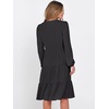image:imageANRABESS Womens Long Sleeve Midi Dresses  V Neck Swing Tiered Dress Beach Vacation Work Business Casual 2026 Fall Summer Flowy OutfitBlack