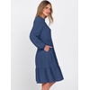 image:imageANRABESS Womens Long Sleeve Midi Dresses  V Neck Swing Tiered Dress Beach Vacation Work Business Casual 2026 Fall Summer Flowy OutfitDeep Blue