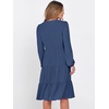 image:imageANRABESS Womens Long Sleeve Midi Dresses  V Neck Swing Tiered Dress Beach Vacation Work Business Casual 2026 Fall Summer Flowy OutfitDeep Blue