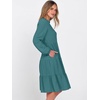 image:imageANRABESS Womens Long Sleeve Midi Dresses  V Neck Swing Tiered Dress Beach Vacation Work Business Casual 2026 Fall Summer Flowy OutfitLake