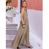 image:imageANRABESS Womens Maxi Dress 2026 Summer Casual Sleeveless Spaghetti Strap Boho Sundress Flowy Tiered Beach Vacation Long DressLight Camel