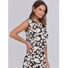 image:imageANRABESS Summer Dress for Women 2026 Maxi Sundresses Casual Cap Sleeve Crew Neck Loose Split Beach Travel Vacation ClothesFloral Navy