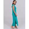 image:imageANRABESS Summer Dress for Women 2026 Maxi Sundresses Casual Cap Sleeve Crew Neck Loose Split Beach Travel Vacation ClothesLake Blue