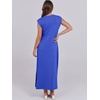 image:imageANRABESS Summer Dress for Women 2026 Maxi Sundresses Casual Cap Sleeve Crew Neck Loose Split Beach Travel Vacation ClothesRoyal Blue