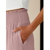 image:imageANRABESS Womens Maxi Skirts Elastic High Waist ALine Tiered Long Flowy Boho Skirts Summer Casual Beach amp Vacation WearBright Pink