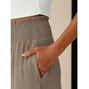 image:imageANRABESS Womens Maxi Skirts Elastic High Waist ALine Tiered Long Flowy Boho Skirts Summer Casual Beach amp Vacation WearLight Camel
