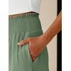 image:imageANRABESS Womens Maxi Skirts Elastic High Waist ALine Tiered Long Flowy Boho Skirts Summer Casual Beach amp Vacation WearLight Green