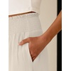 image:imageANRABESS Womens Maxi Skirts Elastic High Waist ALine Tiered Long Flowy Boho Skirts Summer Casual Beach amp Vacation WearLight Yellow