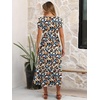 image:imageANRABESS Women Summer Casual Short Sleeve Maxi Dresses A Line Flowy T Shirt Dress 2026 Beach Vacation Sundress with PocketsBlack Floral Cluster