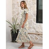 image:imageANRABESS Women Summer Casual Short Sleeve Maxi Dresses A Line Flowy T Shirt Dress 2026 Beach Vacation Sundress with PocketsDitsy Floral White