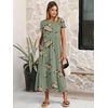image:imageANRABESS Women Summer Casual Short Sleeve Maxi Dresses A Line Flowy T Shirt Dress 2026 Beach Vacation Sundress with PocketsFloral Green